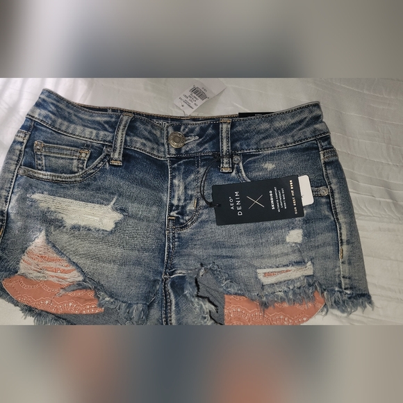 Abercrombie & Fitch Pants - Abercrombie and Fitch Distressed Cut Off Jeans Shorts